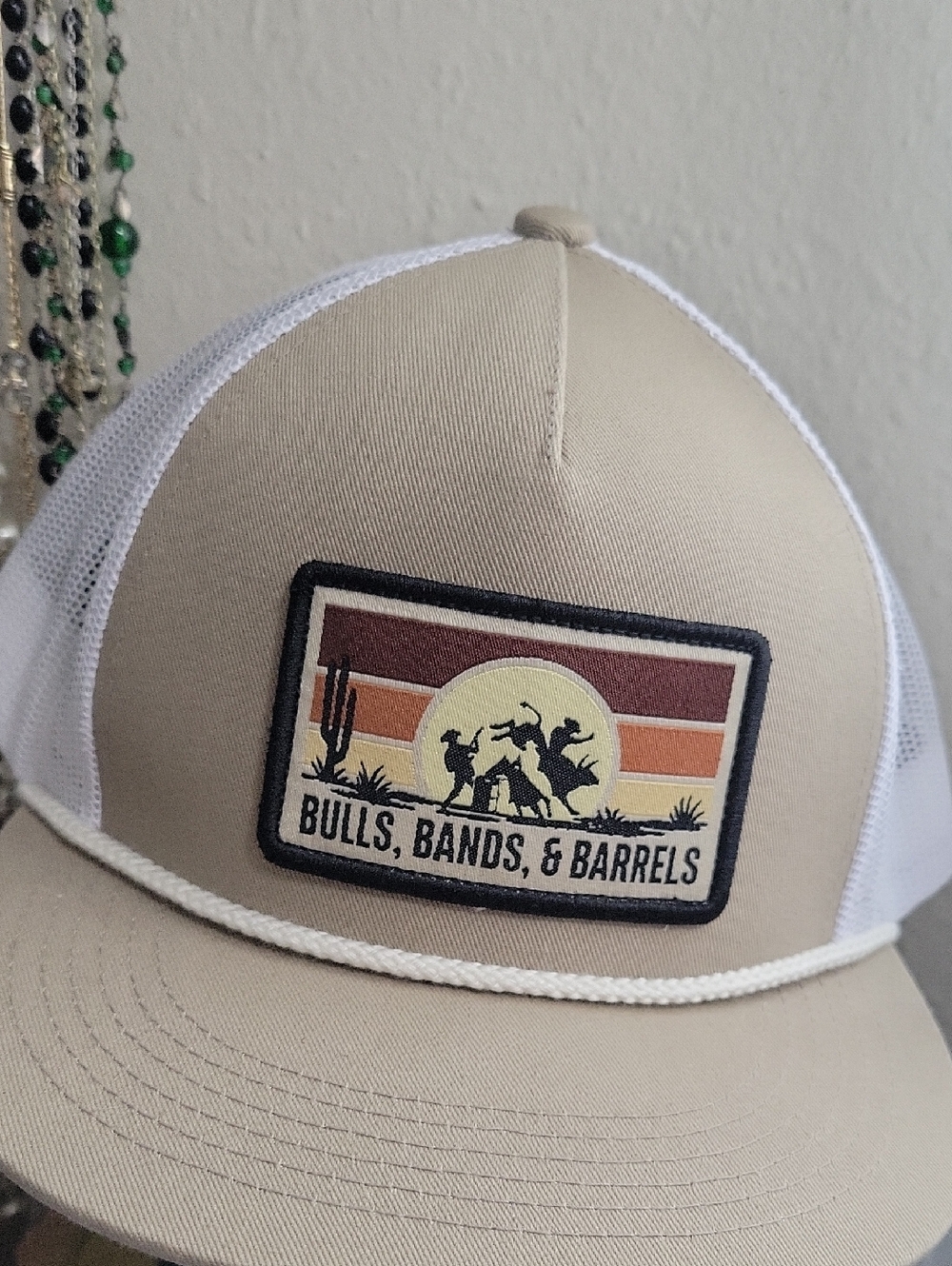 Bulls, Bands, And Barrels Tan Hat